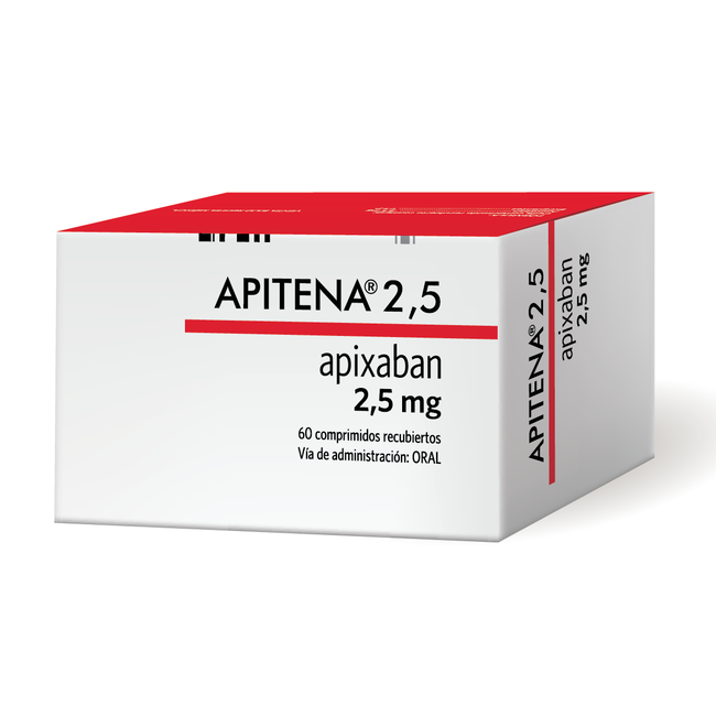 APITENA TABLETAS 2.5 MG X 60 UNIDADES