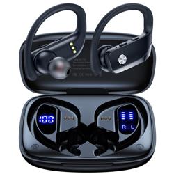 bmanl Wireless Earbuds Bluetooth Headphones Over Ear Hooks Ear