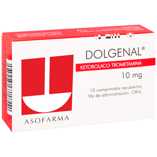 DOLGENAL COMPRIMIDOS RECUBIERTOS 10 MG
