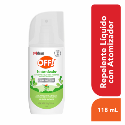 Off Botanicals Repelente Líquido 118 ml