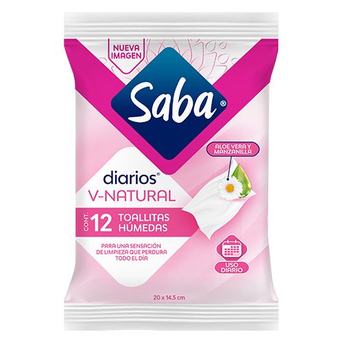 SABA DIARIOS TOALLAS HUMEDAS