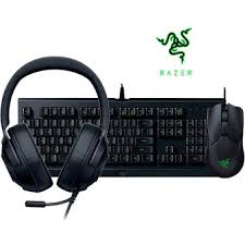 Teclado Mouse y Headset Bundle Razer Cynosalite Viper Krakenxlite
