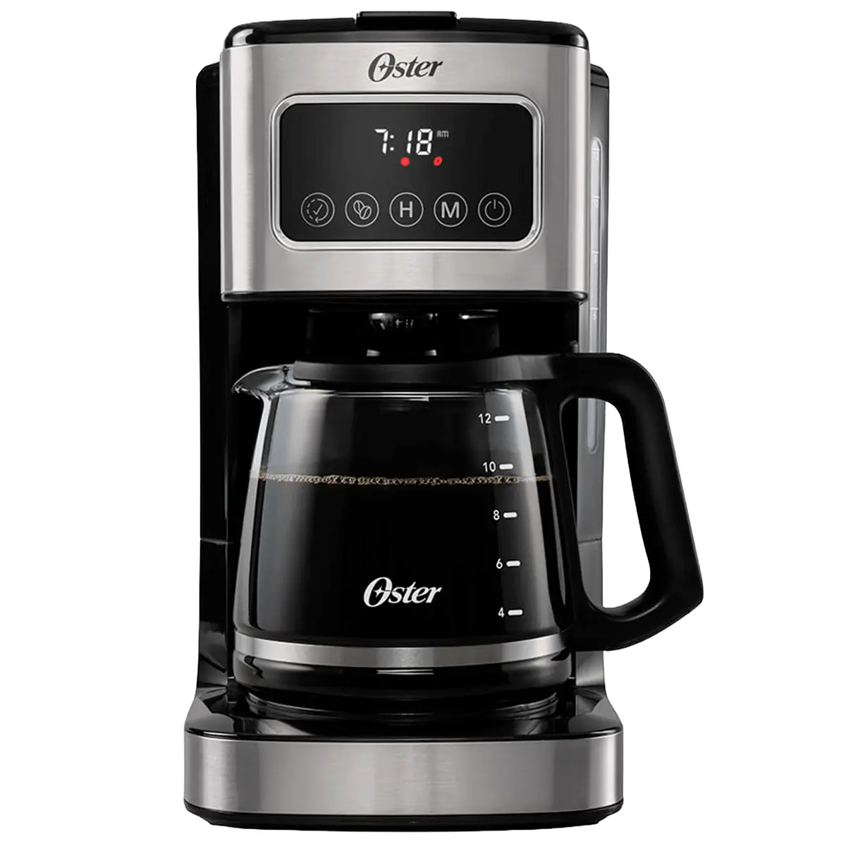 Combo Oster Arrocera 10tz CKSTRCB10DFBLK, Sartén Eléctrico 12"CKSTSK1712B y Cafetera 12tz programable BVSTDC4403