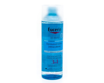 Eucerin, DermatoCLEAN (HYALURON), locion facial Micelar, 200 ml