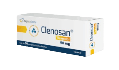 CLENOSAN TABLETAS 90 MG