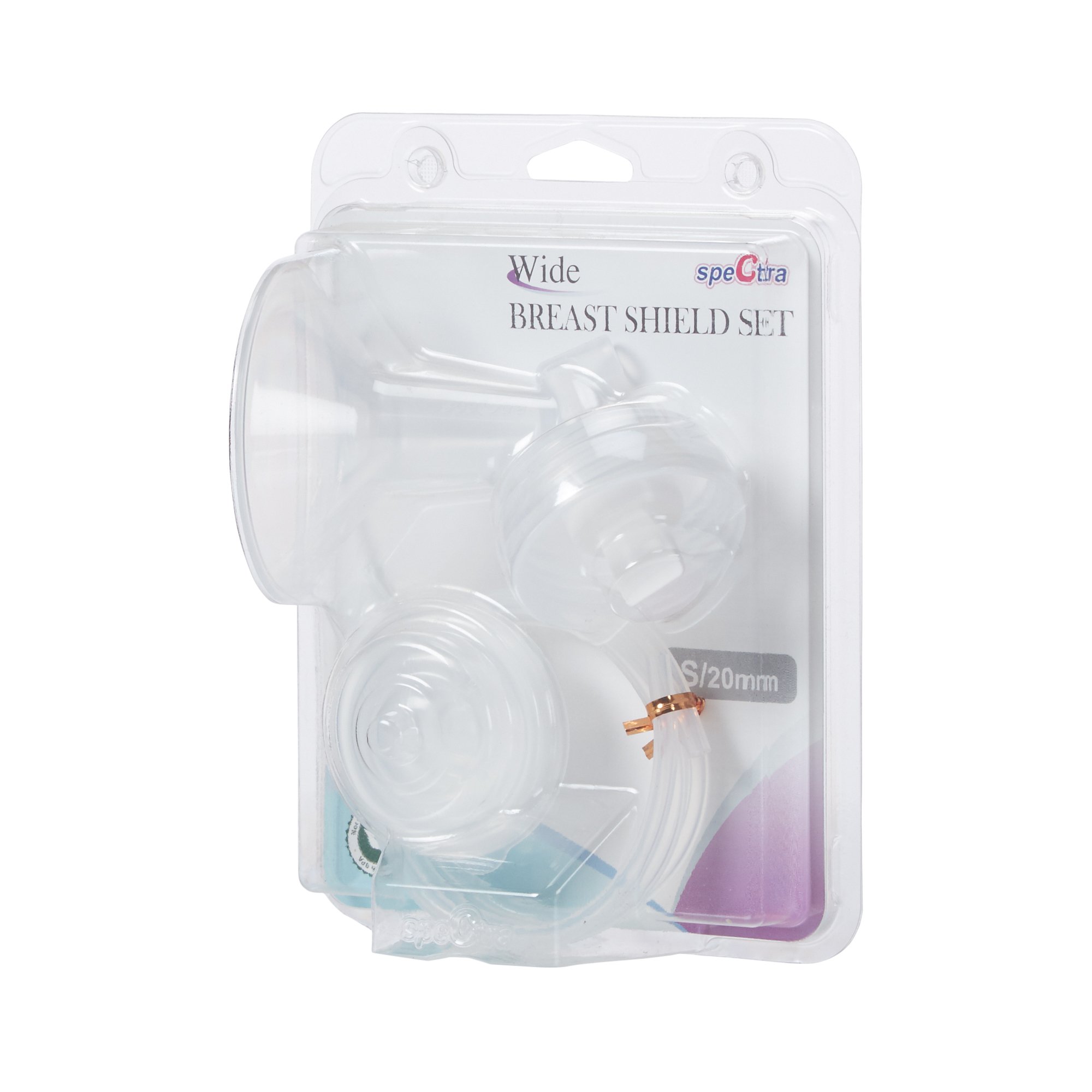 Kit de Repuesto Breast Shield Spectra 20mm – Compatible con Extractores Spectra S1, S2 y S9 | Set Completo con Válvula y Tubo