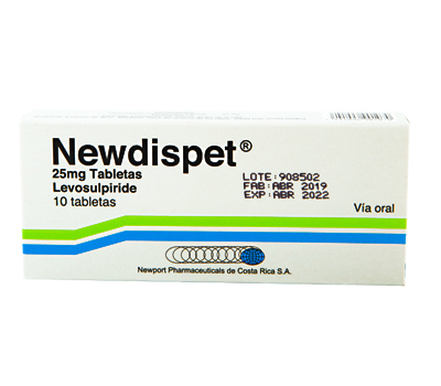 NEWDISPET 25 mg TABLETAS VÍA ORAL