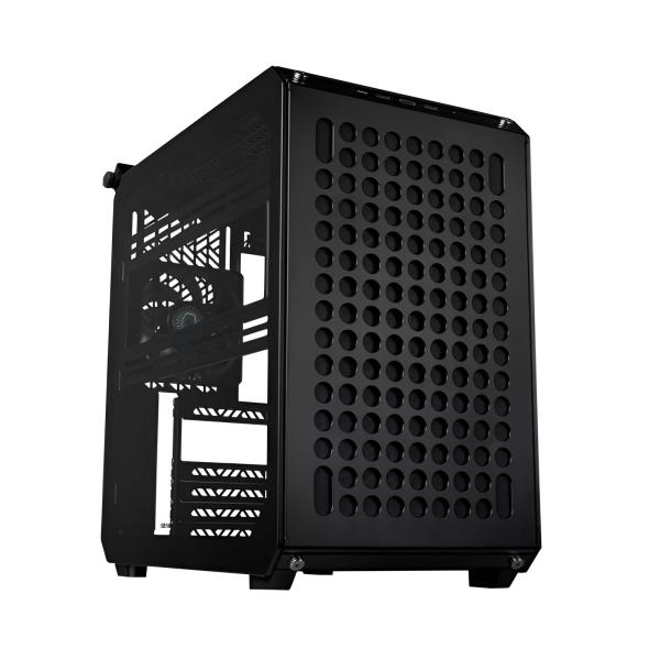 Case Cooler Master Mid Tower Qube 500 Flatpack Edition Ventilador 1 de 120MM con Vidrio y Malla Lateral – Negro