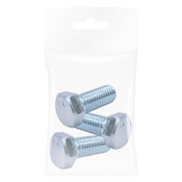 Tornillo Hexagonal Con Tuerca 1/2 X 1 1/4" 3 Unidades Gr2