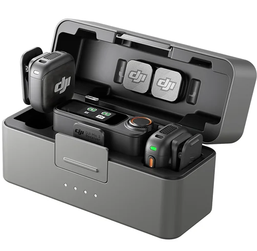 Microfono DJI Mic 3 2 TX + 1 RX + Estuche de carga