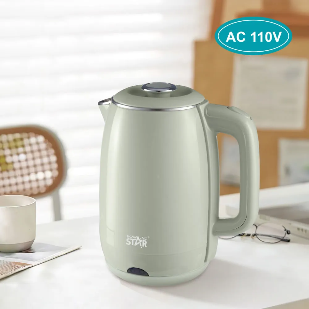 HERVIDOR ELÉCTRICO WINNING STAR ST-2066 1000W 1.8L RSH-1742-WST-110V-14622