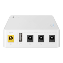 Mini UPS para Módem Steren NB-060 8000 mAh, Color Blanco