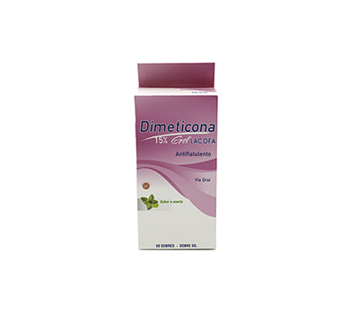 LACOFA DIMETICONA GEL MENTA SOBRES