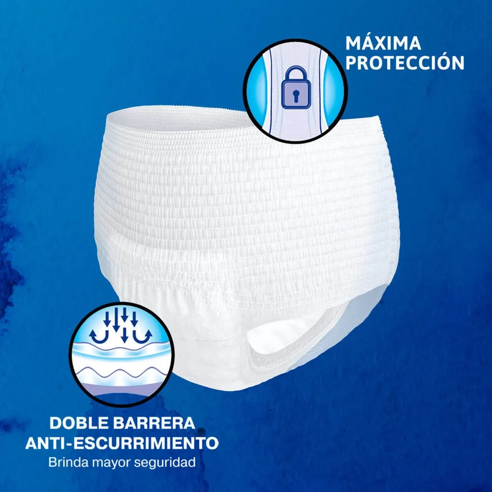 Ropa interior unisex tipo calzón Tena Pants Comfort Absorción Moderada Talla S/M - 40 piezas