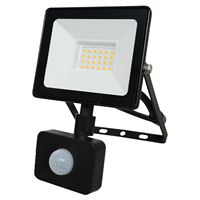 Reflector Led con Sensor Luz Calida 20W 1800 Lumen