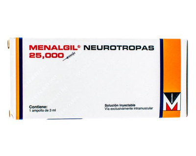 Menalgil Neurotropas 25000 1 ampolla