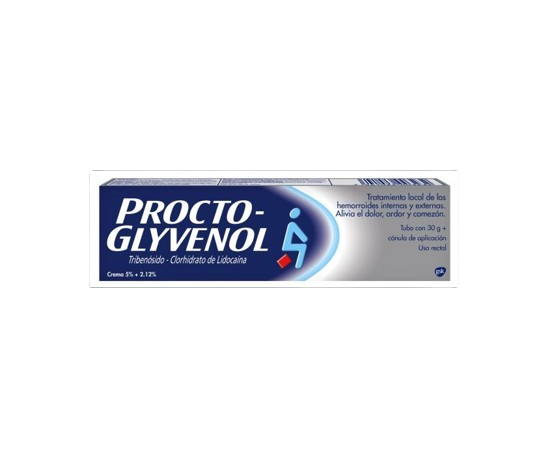 Procto Glyvenol crema 30 gramos uso rectal