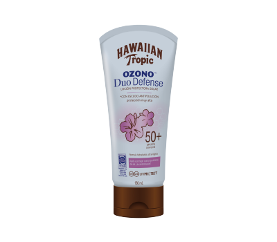 HAWAIIAN TROPIC PROTECTOR SOLAR CREMA OZONO DUO DEFENSE 50+ 180 ML