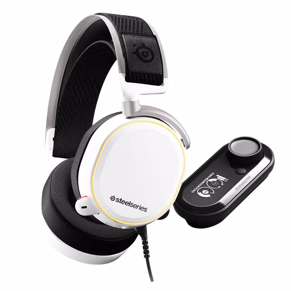 Headset SteelSeries Arctis Pro + GameDAC – Blanco