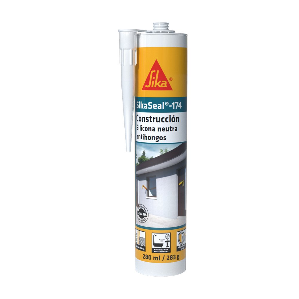Silicon para puertas y ventanas transparente 280 ml (340 g)