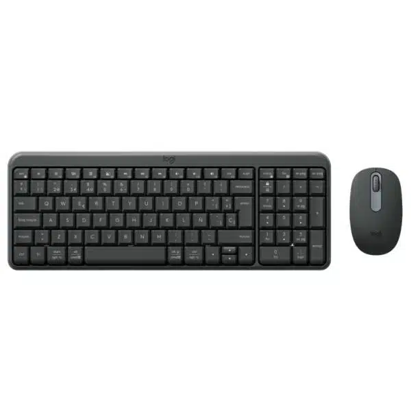 Teclado y Mouse Logitech MK250 Compact Inalámbrico Bluetooth – Negro