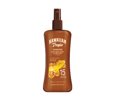 HAWAIIAN TROPIC ACEITE PROTECTOR SFP15 240 ML