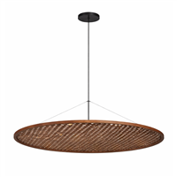 Lampara Techo Rattan 60 W Arqdeco