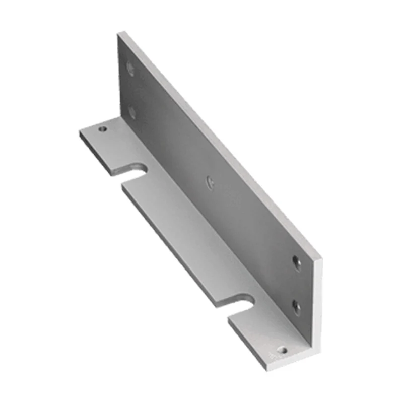 BRACKET MONTAJE ZKTECO – TIPO L – PARA CERRADURA MAGNETICA