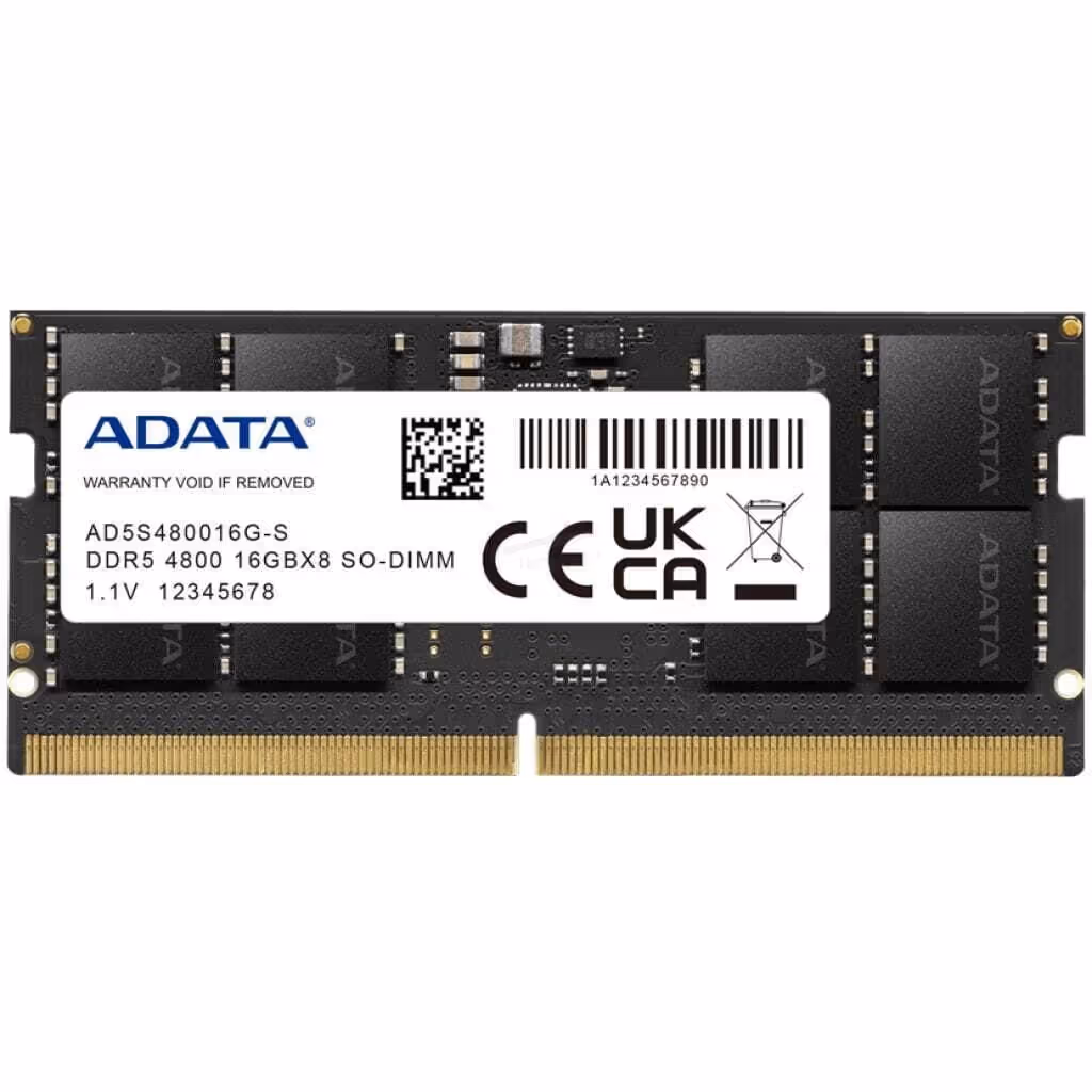 Adata – 16GB DDR5 4800Mhz – SO-DIMM