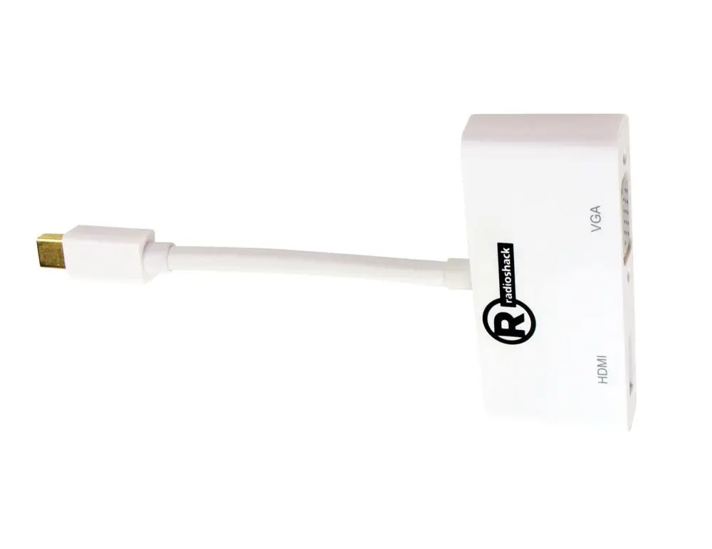 Adaptador de video RadioShack 2 en 1