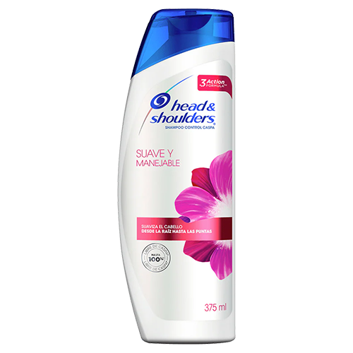 H & S SHAMPOO SUAVE Y MANEJABLE 375 ML