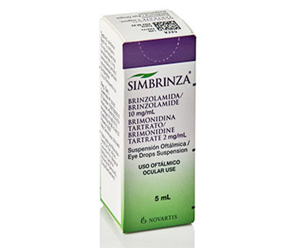 SIMBRINZA 10 mg / 2 mg SUSPENSIÓN 5 ML