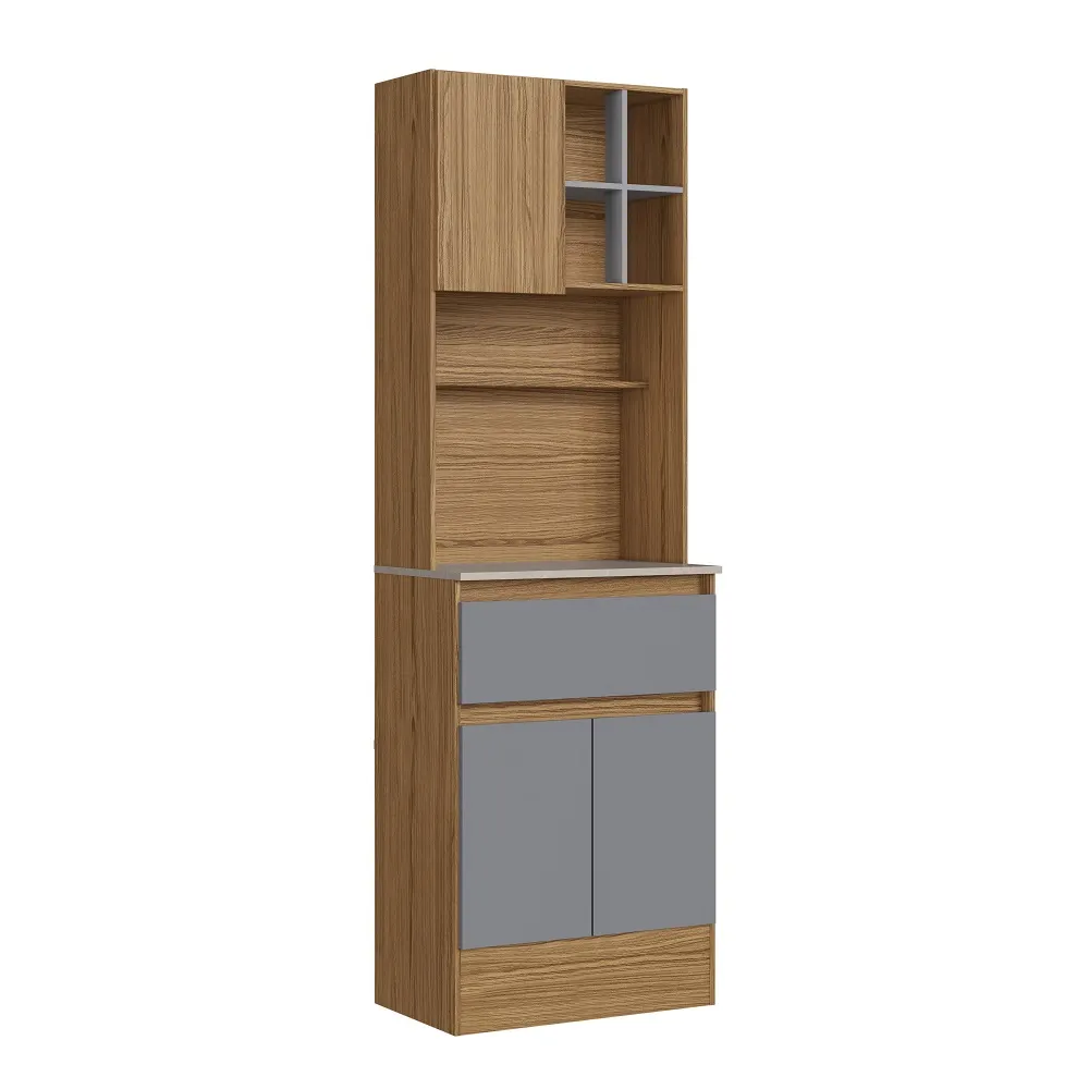 Mueble de Cocina AC4311R MDP 3 Puertas Gris