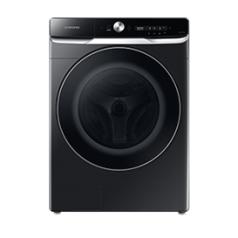 Lavadora Carga frontal 24 Kg con AI Wash Super Speed, Wi-Fi, Smart Things. Motor Digital Inverter, Color Negro
