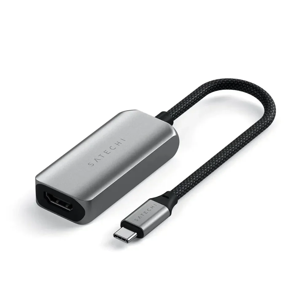 Adaptador HDMI 2.1 8K a USB-C Satechi - Gris