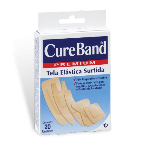 CURAS CUREBAND ELASTICA SURTIDA X 20 UN