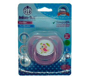 INFANTEC CHUPETA SUAVE CON TAPA