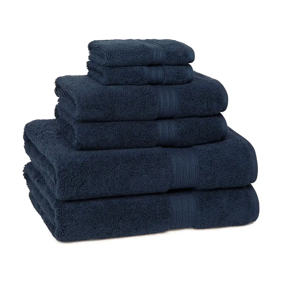 KASSATEX – TOALLA DE BAÑO KASSADESIGN AZUL MARINO KASSATEX – KDN109N