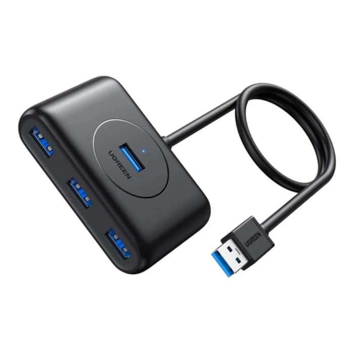 HUB USB 3.0 A 4 PUERTOS NEGRO UGREEN