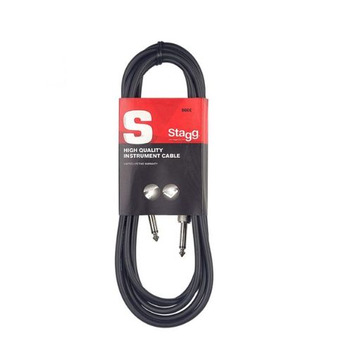 Cable de Audio Stagg 1/4M M a 1/4M M 6mts PVC SGC6