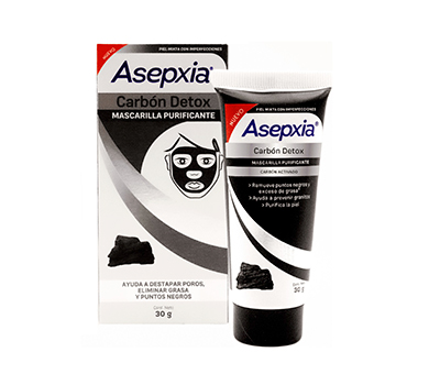 Asepxia Mascarilla Facial Carbón 30 g