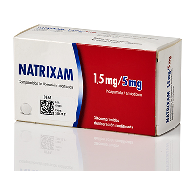 NATRIXAM 1.5MG/5MG TABLETAS VIA ORAL