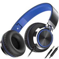 AILIHEN C8 Kids Wired Headphones with Mic for School, 3.5mm Jac