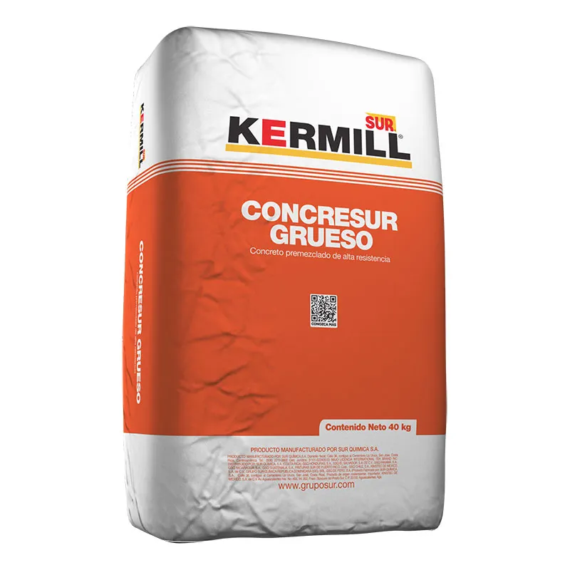 Mortero CONCRESUR grueso gris 40 kg