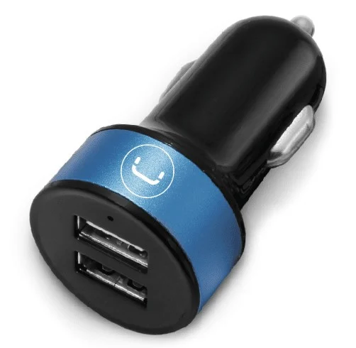 Cargador UNNO TEKNO para carro – 2 puertos USB – PW5002BK
