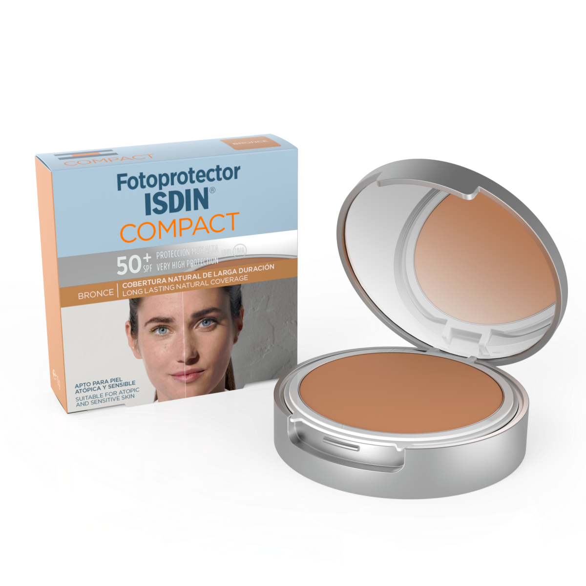 FP COMPACT BRONCE SPF50+ 10GRS ISDIN