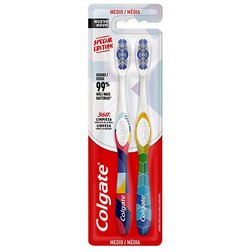 CEPILLO DENTAL COLGATE 360 DESIGNER HANDLES