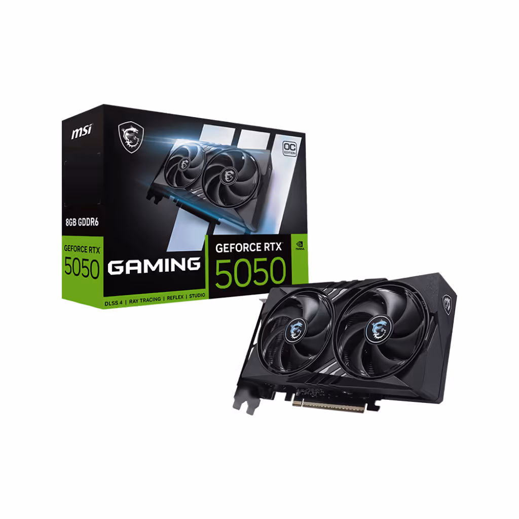 TARJETA DE VIDEO MSI RTX 5050 8GB GAMING OC