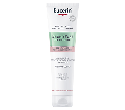 EUCERIN DERMO PURE OIL CONTROL POST-IMPERFECCIONES GEL LIMPIADOR 150 ML