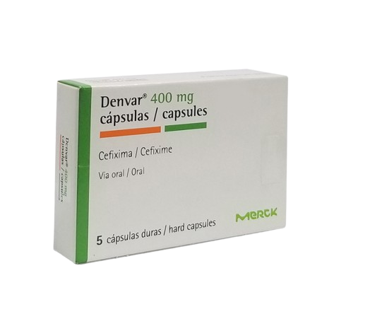 DENVAR 400MG 5 CÁPSULAS
